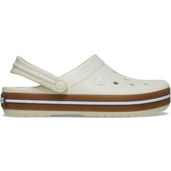 Crocs Crocband Gum Clog Παιδικά Παπούτσια Θαλάσσης για Αγόρι Ανατομικά Μπεζ Καφέ 212775-2MD