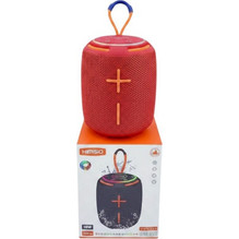 Kimiso KMS-284 691792426082R Ηχείο Bluetooth 10W με Ραδιόφωνο Κόκκινο