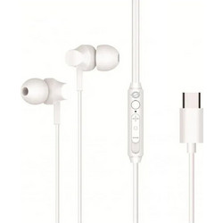 Conceptronic BRENDAN02W Handsfree In-Ear Type-C White