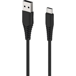 2GO 797281 USB-A to USB-C 1m Black