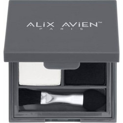 Alix Avien Paris 201 Pearly White & Black Velvet Σκιές Ματιών