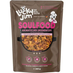 Lucky Jim Adult Soulfood with Lentil & Beef 300gr