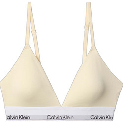Calvin Klein Σουτιέν Τριγωνάκι χωρίς Μπανέλα Κίτρινο LV00QF8498-ZRK