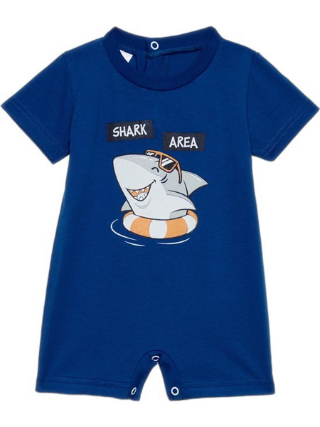 Pretty Baby Φορμάκι Κοντομάνικo για Αγόρι Navy Μπλε 32983