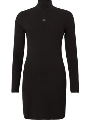 Calvin Klein Mini Καθημερινό Φόρεμα Μαύρο LV047H388G-UB1