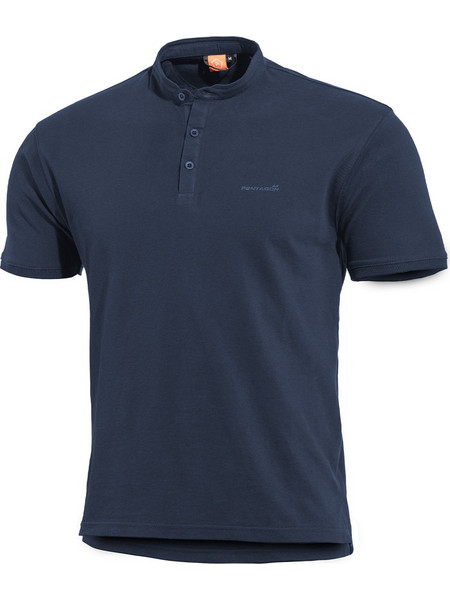 Pentagon Ανδρική Μπλούζα Polo Κοντομάνικη Navy Μπλε K09025