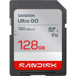 Sandisk Ultra GO SDXC 128GB V10 UHS-I 190MB/s