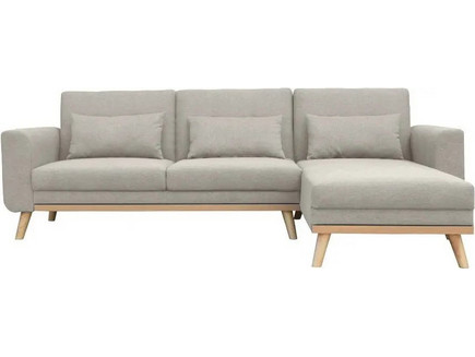 Possina Rover Γωνιακός Καναπές Μπεζ 253x152x86cm