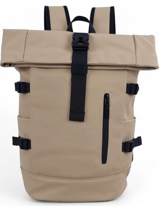Mcan M-158 Αδιάβροχο Backpack Laptop 15.6" Beige