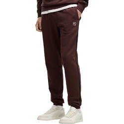 Puma Essential Ανδρικό Παντελόνι Φόρμας Fleece με Λάστιχο Σοκολατί 694488-33