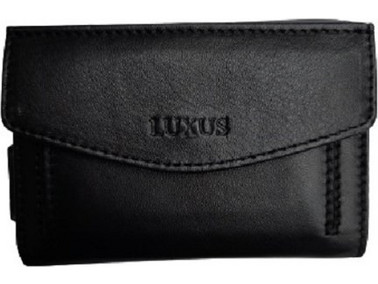 Luxus Μεγάλο Γυναικείο Πορτοφόλι με Clip Μαύρο LX2031