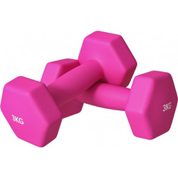 Sportnow A91-315V02PK Σετ Βαράκια Εξάγωνα 2x3kg