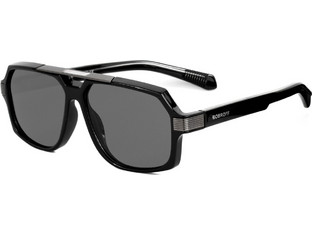 Bobroff BFG0015-C1 Ανδρικά Γυαλιά Ηλίου Aviator Κοκάλινα Μαύρα με Μαύρο Φακό