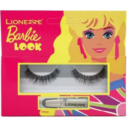 Lionesse Barbie Βλεφαρίδες Ενιαίες Σετ με Κόλλα 2τμχ 8697888040048