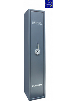 Griffon Safes GH.300.K Οπλοκιβώτιο 4 Θέσεων 150x30x350cm Γκρι