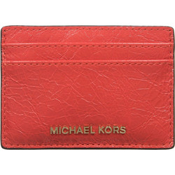 Michael Kors Μικρό Γυναικείο Πορτοφόλι Καρτών Κόκκινο 32R5GJ6D1L-847