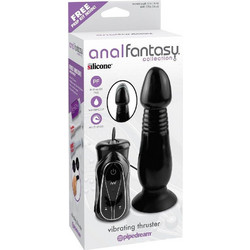 Pipedream Anal Fantasy Plug Thruster Πρωκτικός Δονητής 13.2cm Μαύρος PD4615-23