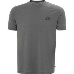 Helly Hansen Skog Recycled Graphic T-Shirt Trooper Ανδρικό Αθλητικό T-Shirt Γκρι 63082-831
