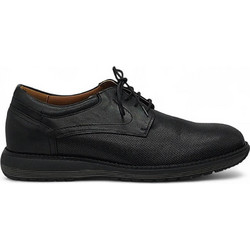 Damiani Ανδρικά Σκαρπίνια Derby Δερμάτινα Μαύρα 5803-7