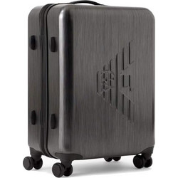 EA7 EM001930AF15459-U8097 Βαλίτσα Μεγάλη 70x47x27cm με 4 Ρόδες Μαύρη