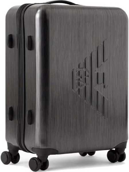 EA7 EM001930AF15459-U8097 Βαλίτσα Μεγάλη 70x47x27cm με 4 Ρόδες Μαύρη