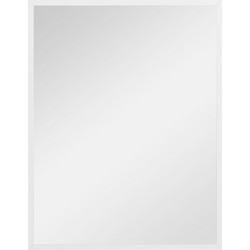 HOMCOM 830-829V86WT Ορθογώνιος Καθρέπτης Μπάνιου MDF Άσπρο 70x90cm 8056644473283
