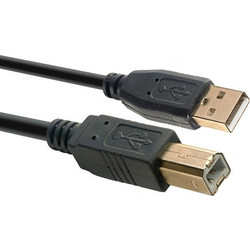 iBox IKU2D30 Καλώδιο USB-A Male 2.0 to USB-B Male 3m Black