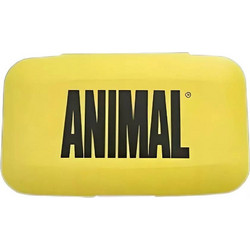 Universal Nutrition Animal Θήκη Χαπιών 5 Θέσεων Κίτρινη