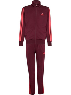 Adidas Παιδικό Σετ Φόρμας Μπορντό Φούξια KQ7814