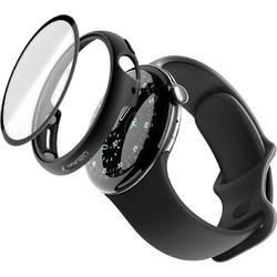 Spigen Thin Fit 360 Πλαστική Θήκη με Προστασία Οθόνης για Google Pixel Watch 4 45mm Μαύρη