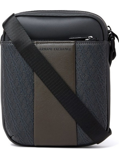 Armani Exchange Ανδρική Τσάντα Ώμου / Χιαστί Navy Μπλε XM003174AF26691-M8091