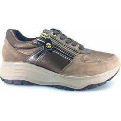 IMAC Γυναικεία Sneakers Flatforms Μπρονζέ 208210-7152-017
