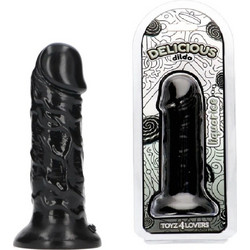 Toyz4lovers Tom Ρεαλιστικό Dildo με Βεντούζα 15cm Μαύρο