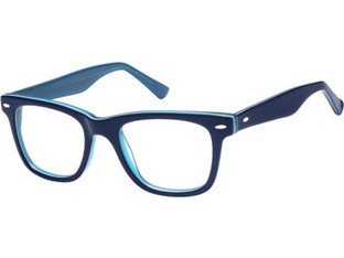 Sunoptic AM78F Σκελετός Γυαλιών Οράσεως Κοκάλινος Μπλε