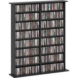 HOMCOM Βιβλιοθήκη 106.5x24x123.7cm 836-602V00BK