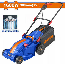 Wadfow WEN3806 Μηχανή Γκαζόν Ηλεκτρική 1600W Κοπή 38cm