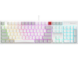 A4Tech Bloody B230N Neon Gaming Πληκτρολόγιο RGB White
