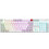 A4Tech Bloody B230N Neon Gaming Πληκτρολόγιο RGB White