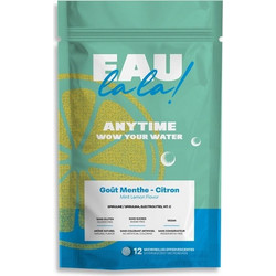 Eau Lala Anytime Wow Your Water Mint & Lemon 12 Αναβράζοντα Δισκία