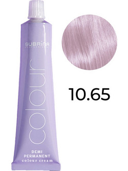 Subrina Professional 10.65 Κατάξανθο Κόκκινο Μαονί Ημιμόνιμη Βαφή Μαλλιών 60ml