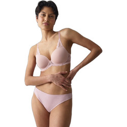 Triumph Pretty Γυναικείο String με Δαντέλα Ροζ 10229108-1596