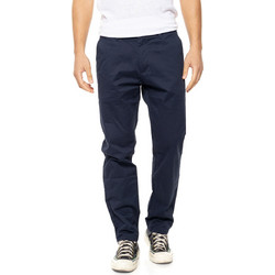 Biston Ανδρικό Παντελόνι Chino Ελαστικό Slim Εφαρμογή Navy Μπλε 56-241-007