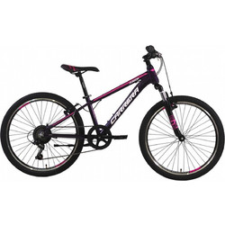 Carrera Junior Παιδικό Mountain Bike 24" Αλουμινίου με 7 Ταχύτητες Μωβ Ροζ
