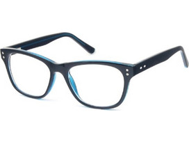 Sunoptic CP181E Ανδρικός Σκελετός Γυαλιών Οράσεως Κοκάλινος Μπλε