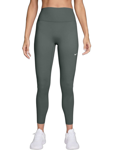 Nike One Γυναικείο Κολάν 7/8 Ψηλόμεσο Χακί IO0579-303