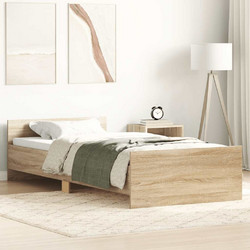 vidaXL Καναπές Κρεβάτι Μονό Ξύλινο με Τάβλες 90x190cm 835941