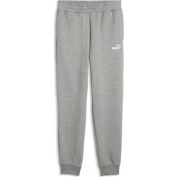 Puma Ανδρικό Παντελόνι Φόρμας Fleece με Λάστιχο Γκρι 695904-03