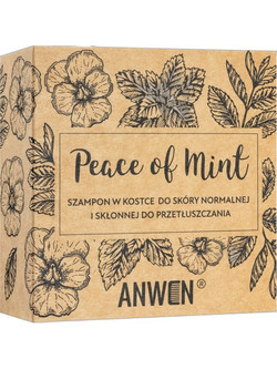 Anwen Peace of Mint Σαμπουάν σε Μορφή Μπάρας 75g