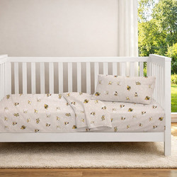 Dimcol Bear's Playtime 592 Βρεφικό Πάπλωμα Κούνιας 160x120cm Εκρού