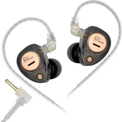 KZ Taurus Ακουστικά Ψείρες In-Ear Dymanic Μαύρα